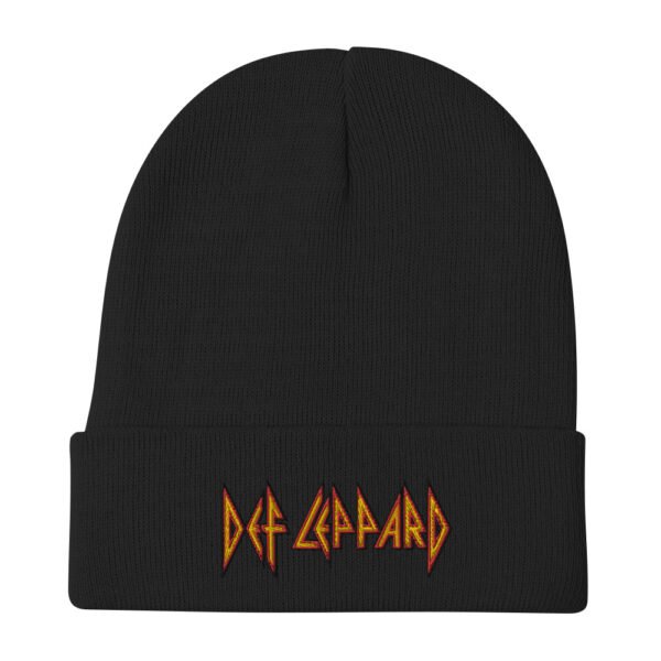 Def Leppard Embroidered Beanie